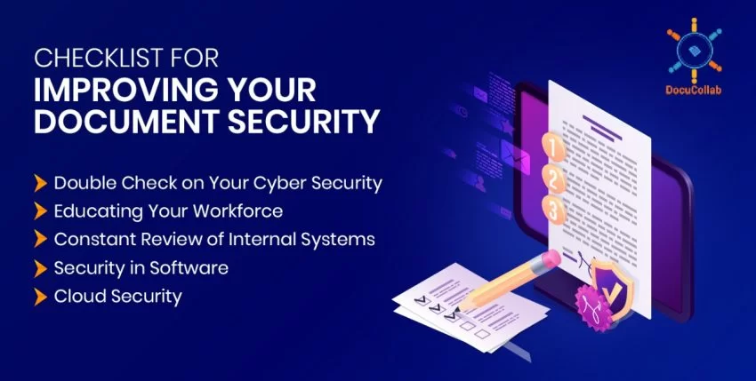 Checklist for Improving Your Document Security