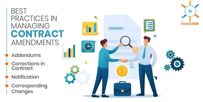 Best Practices in Managing Contract Amendments